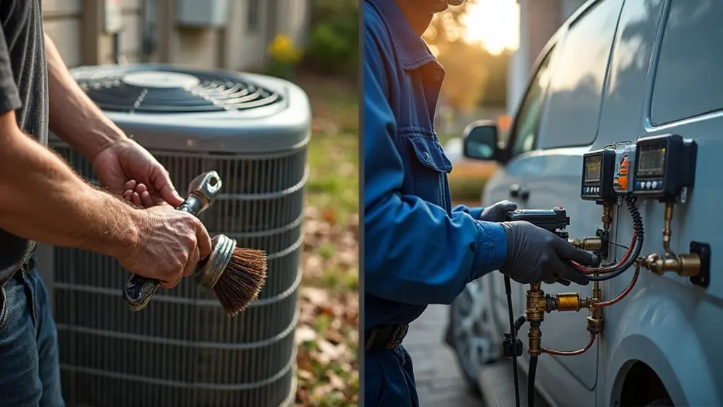 diy vs professional hvac maintenance