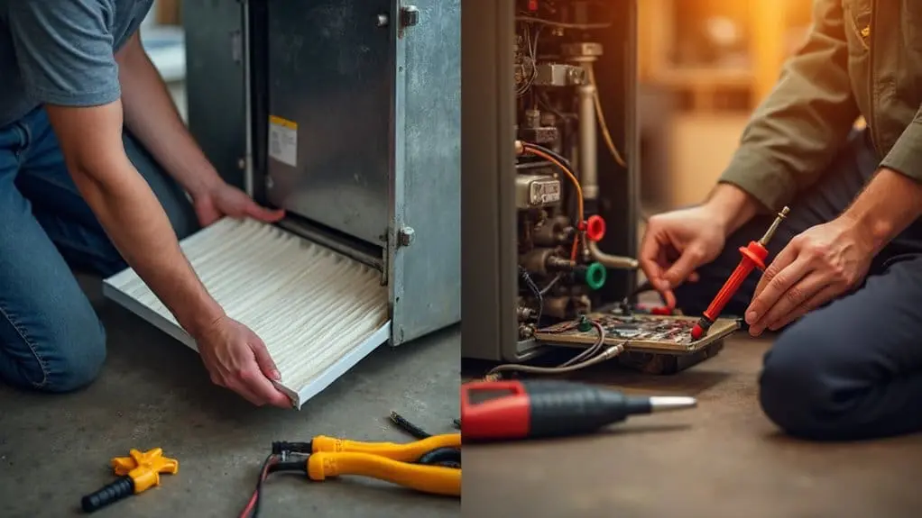 DIY vs. Professional Furnace Maintenance: What Homeowners Can and Cannot Do