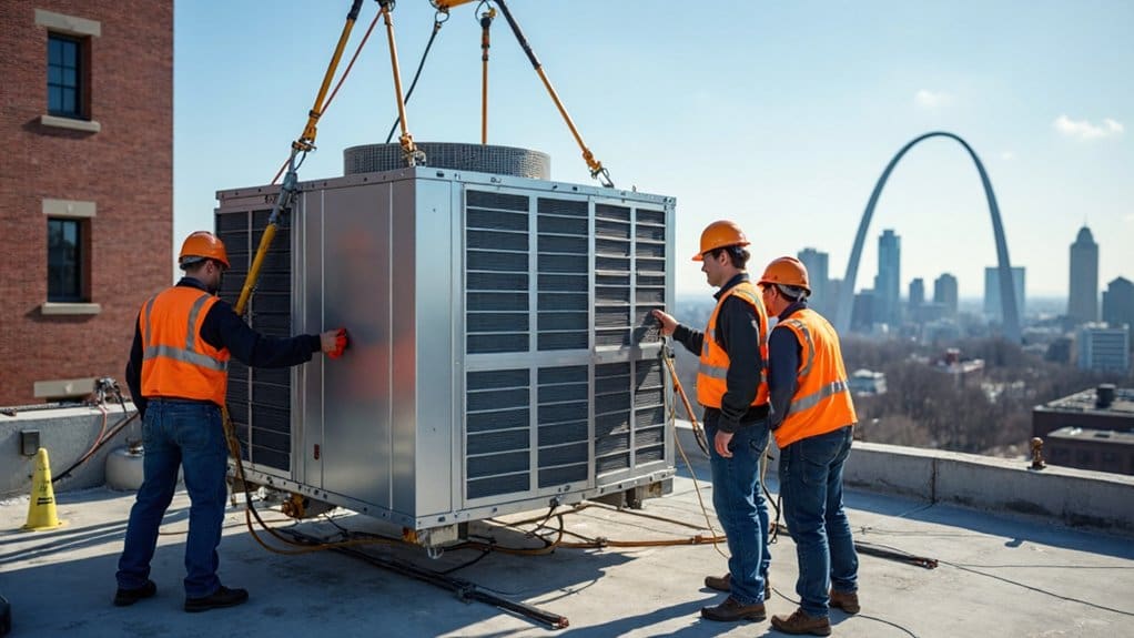 Commercial AC Installation in Downtown St. Louis: Office Building Climate Solutions